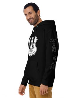 107 Cruisers Comfort Fit Hoodie – Chest and Left Sleeve Prints
