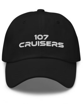 107 Cruisers Baseball Hat – Embroidered